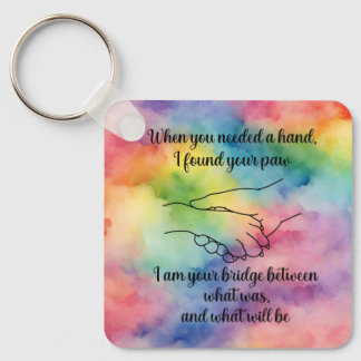 When I needed a hand Keychain