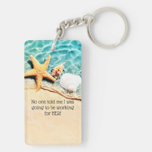 When I Retire Men's Acrylic Keychain