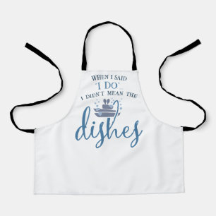 When I Said I Do Apron