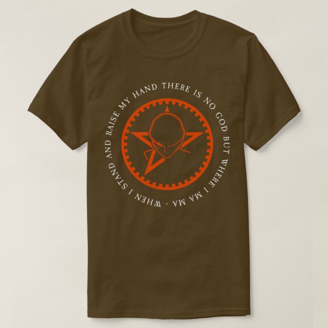 WHEN I STAND T-Shirt (Design Front)