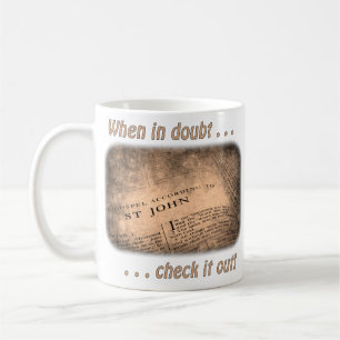 When in Doubt ... Check it Out - Mug
