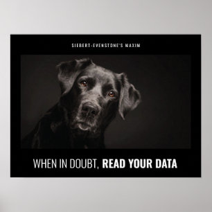 When in doubt poster