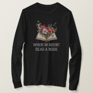 When In Doubt Read A Book English Teacher Funny T-Shirt