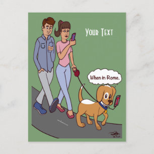 When In Rome Postcard