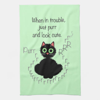 When in Trouble Kitchen Towel
