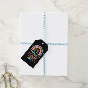 When It Rains Look For Rainbows Gift Tags