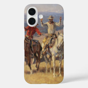 When Law Dulls the Edge of Chance by CM Russell iPhone 16 Case