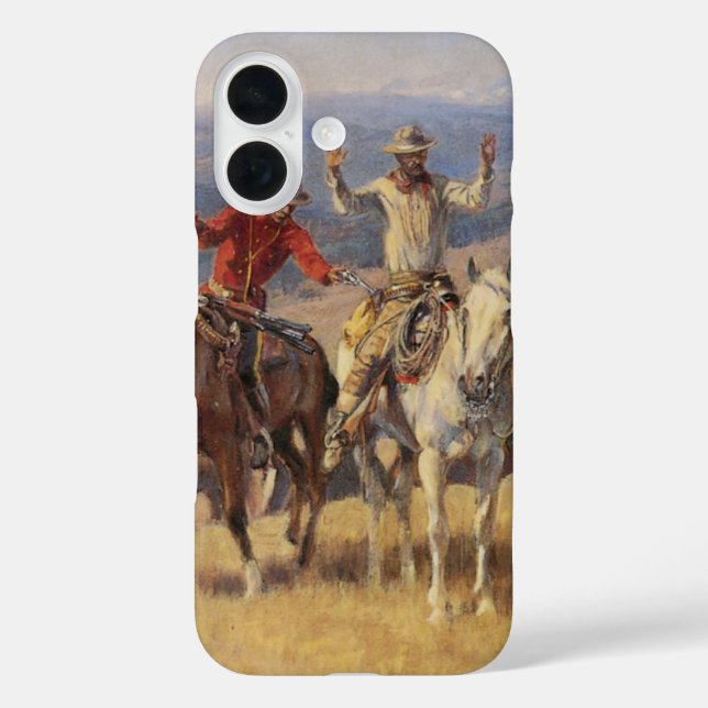 When Law Dulls the Edge of Chance by CM Russell Case-Mate iPhone Case (Back)
