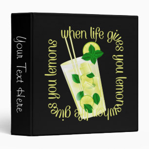 When Life Gives You Lemons Binder