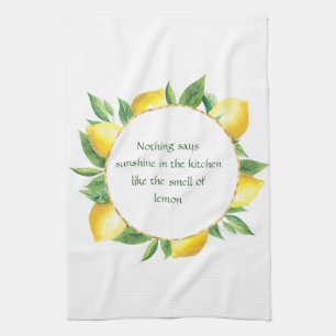 When Life Gives You Lemons Kitchen Towel