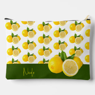 When Life Gives You Lemons Large Accessory Pouch