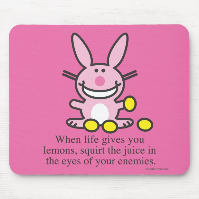 When Life Gives You Lemons Mouse Pad (Front)