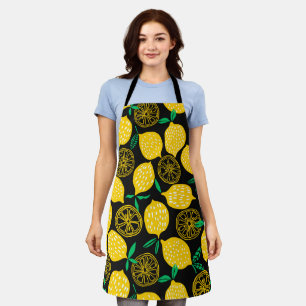 When Life Gives You Lemons Sunny Yellow Lemon Apron