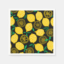When Life Gives You Lemons Sunny Yellow Lemon