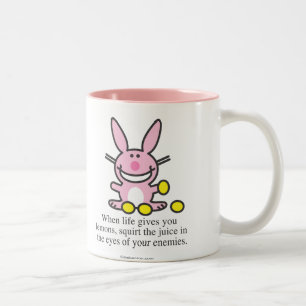 When Life Gives You Lemons Two-Tone Coffee Mug