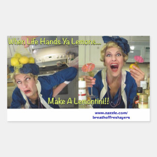 "When Life Hands Ya Lemons" stickers