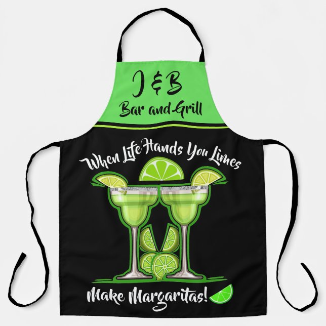 When Life Hands You Limes ... Apron (Front)