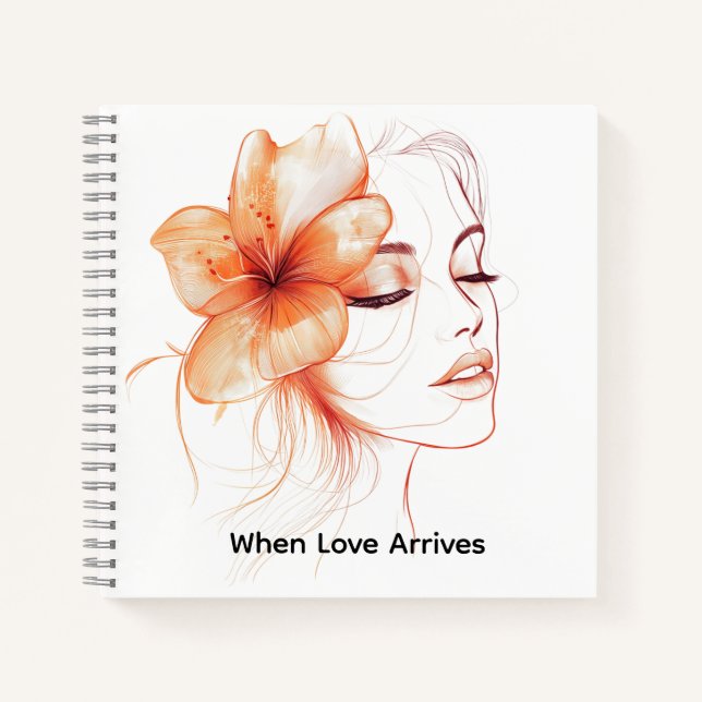 When Love Arrives – MemoryUs Journal (Front)
