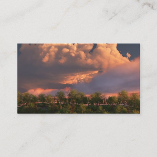 When March Blows Its Horn Bookmarks Business Card (Front)