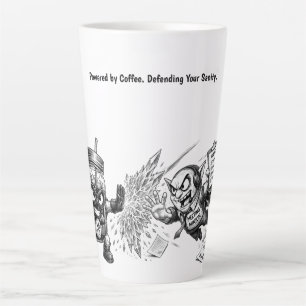 When Meetings Attack... Coffee Fights Back. Latte Mug