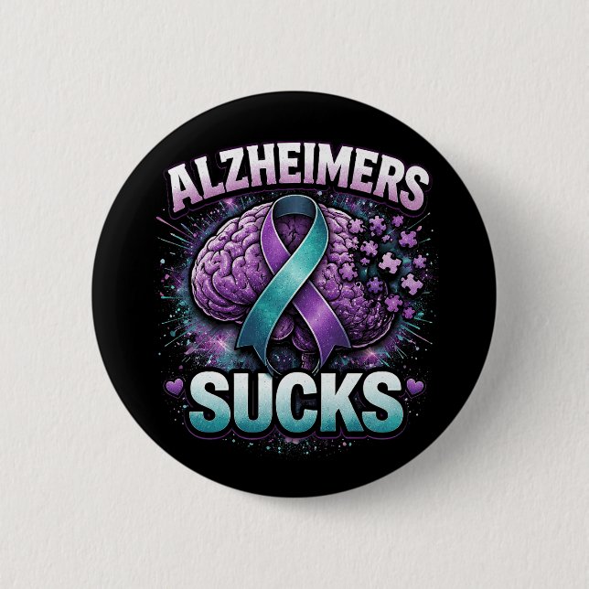 When Memories Fade 2 Inch Round Button (Front)
