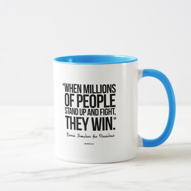 When Millions of People Stand up Mug (Right)