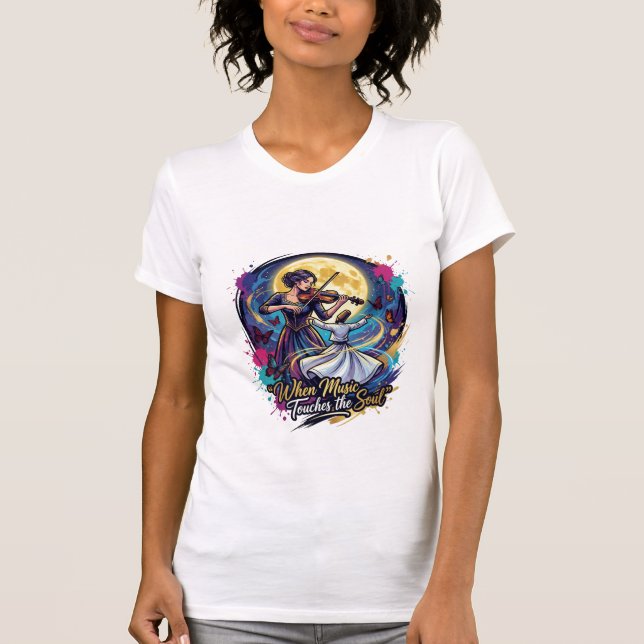 When Music Becomes Motion T-Shirt (Front)