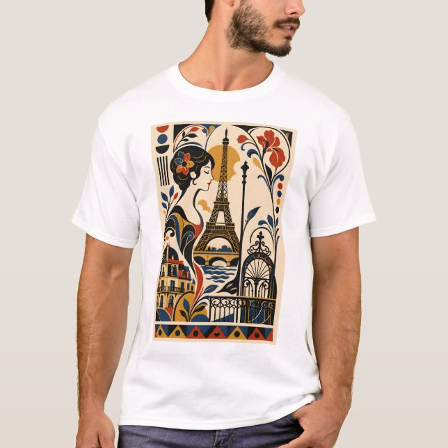 When Paris Blossomed T-Shirt (Front)