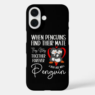 When Penguins Find Their Mate They Stay Together iPhone 16 Case