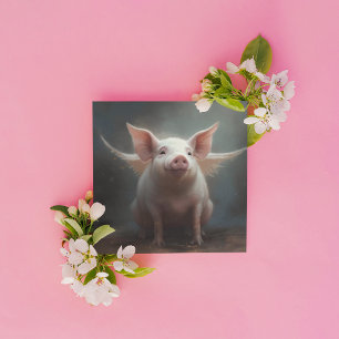 When pigs fly invitation