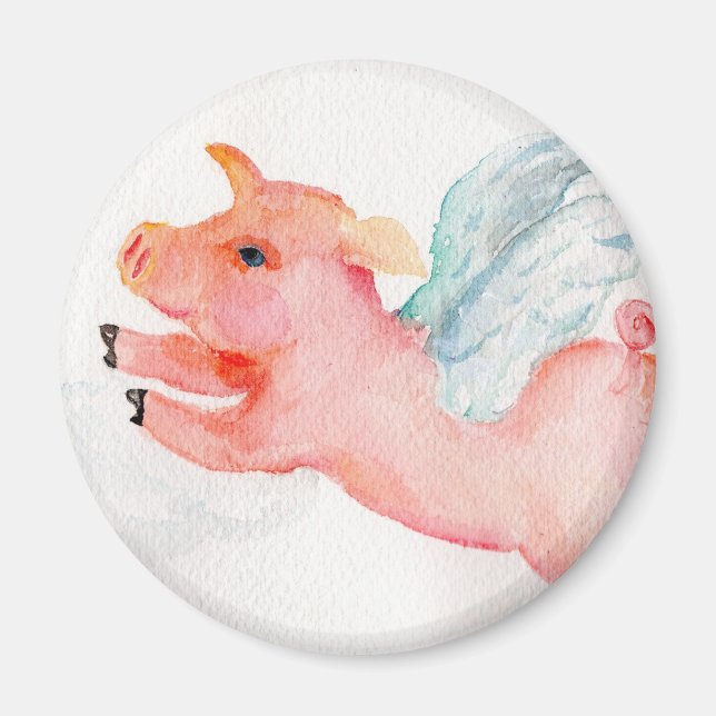 When Pigs Fly Magnet (Front)