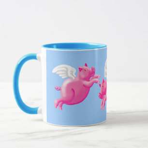 When pigs fly mug