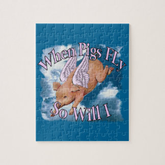 When Pigs Fly Puzzle (2) sizes