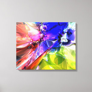 When Rainbows Collide Canvas Print
