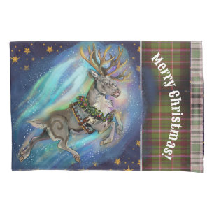 When Reindeer Fly Pillowcase