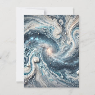 When Stars Get Artsy Postcard