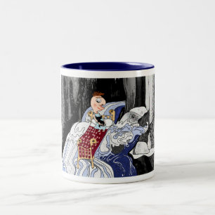 When stuck in life's rapids... Two-Tone coffee mug