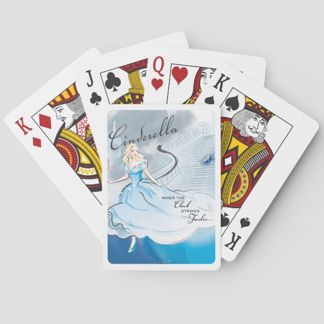 When The Clock Strikes Twelve Playing Cards (Back)