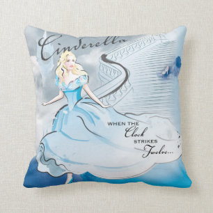 When The Clock Strikes Twelve Throw Pillow
