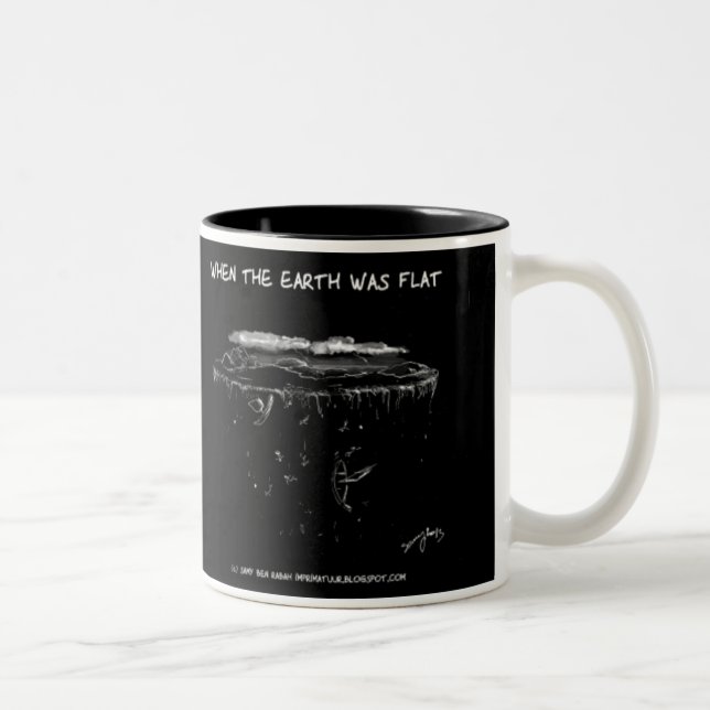 When The Earth Was Flat mug (Right)