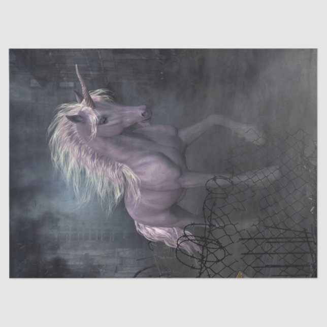 When the end is near begin the dreams tissue paper (Front)