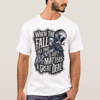 When the Fall Is All That Is Left" Tattoo-Inspired T-Shirt