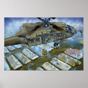 When the Levees Broke by David Russell Poster