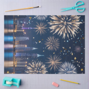 When the Lights Begin to Fall Tissue Paper