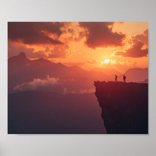 When the Mountains Touch Fire Poster