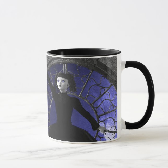 When The Rain Comes Gothic Art Mug (Right)