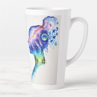 When the spring day meets the winter night latte mug