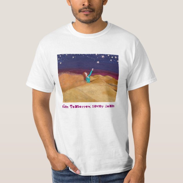 When Tomorrow Never Comes value tee (Front)