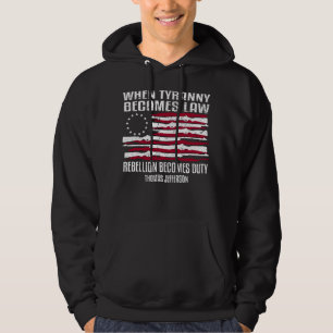 When Tyranny Becomes law Thomas Jefferson Shirt
