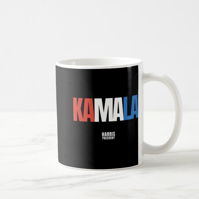 When We Fight We Win Kamala Harris For President D Coffee Mug (Right)